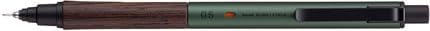 uni Mitsubishi Pencil Mechanical Pencil Kuru Toga Wood 0.5mm Forest Green, M5-KW 1P, M5KW1P.88