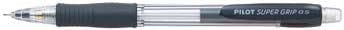 PILOT Mechanical Pencil Super Grip Knock, 0.5mm, Black, HGP-10R-B5, Set of 10