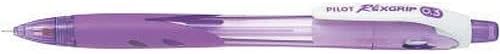 PILOT Mechanical Pencil RexGrip, 0.3mm, Clear Violet, HRG-10R3-CV, Set of 10