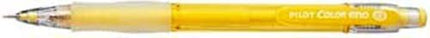 PILOT Color Mechanical Pencil Color Eno, 0.7mm, Yellow, HCR-12R-Y7, Set of 10