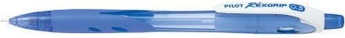 PILOT Mechanical Pencil RexGrip, 0.3mm, Clear Blue, HRG-10R3-CL, Set of 10