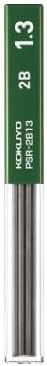 KOKUYO Mechanical Pencil Lead Refill 1.3mm 2B, Packed, PSR-2B13-1P