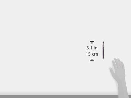 PILOT Mechanical Pencil S3, 0.4mm, Transparent Black, HPS-30R-TB4