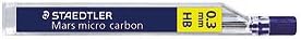 Staedtler Mechanical Pencil Lead Refill Mars Micro Carbon 0.3mm HB, 250 03-HB, Set of 12
