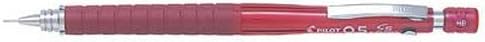 PILOT Mechanical Pencil S5, 0.4mm, Transparent Red, HPS-50R-TR4, Set of 5