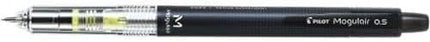 PILOT Mechanical Pencil Mogulair, 0.5mm, Black, HFMA-50R-B, Set of 5