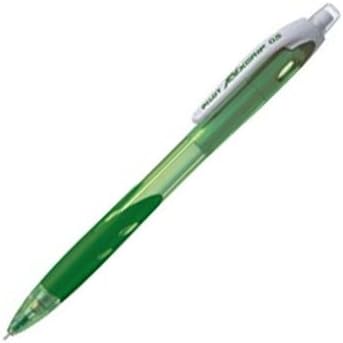 PILOT Mechanical Pencil RexGrip, 0.5mm, Green, HRG-10R-G5, Set of 10