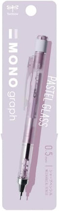 Tombow Mechanical Pencil MONO graph 0.5 Limited Pastel Color, 0.5mm, Glass Purple, DPA-149E