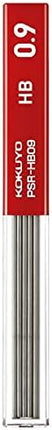 KOKUYO Mechanical Pencil Lead Refill 0.9mm HB, Packed, SR-HB09-1P, Set of 10
