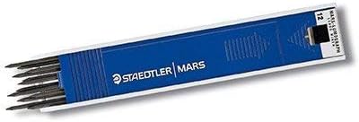 Staedtler Drawing Lead Refill Mars Carbon 2.0mm H, 200-H