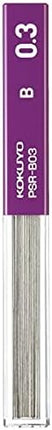 KOKUYO Mechanical Pencil Lead Refill 0.3mm B, Packed, PSR-B03-1P, Set of 10