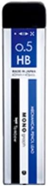 Tombow Mechanical Pencil Lead Refill MONO graph MG 0.3mm HB, R3-MGHB01, Set of 5