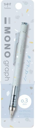 Tombow Mechanical Pencil MONO graph, Limited Sheer Stone, 0.3mm, Powder Blue, DPA-143A