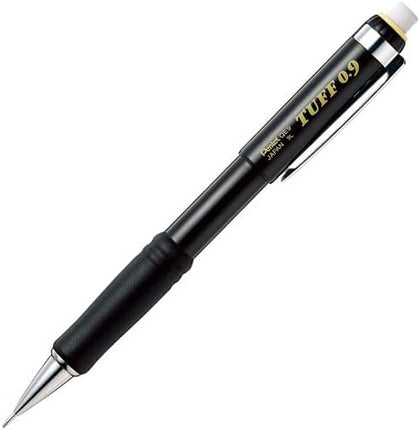 Pentel Mechanical Pencil Tuff 0.9, Black, XQE9-A, Set of 10