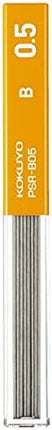 KOKUYO Mechanical Pencil Lead Refill 0.5mm B, Packed, PSR-B05-1P