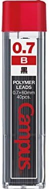KOKUYO Campus Mechanical Pencil Lead Refill 0.7mm B, PSR-CB7. Set of 10