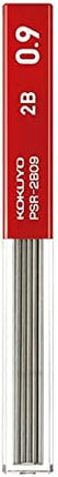 KOKUYO Mechanical Pencil Lead Refill 0.9mm 2B, Packed, PSR-2B09-1P