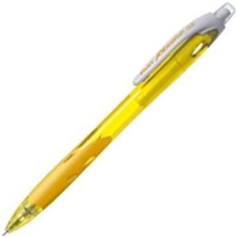 PILOT Mechanical Pencil RexGrip, 0.5mm, Yellow, HRG-10R-Y5, Set of 10