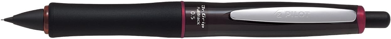 PILOT Mechanical Pencil Dr.Grip Full Black, 0.5mm, Bold, HDGFB-80R-BD
