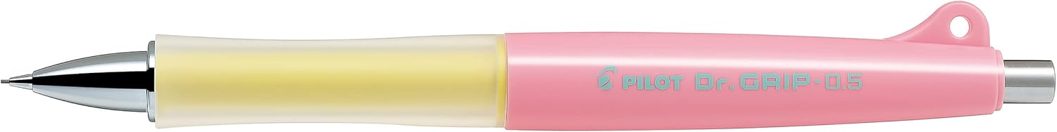PILOT Mechanical Pencil Dr.Grip 30 Colors Street Color Series, Limited, Pastel Pink & Yellow, HDGL-50R-PPY