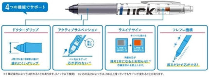 PILOT Mechanical Pencil Dr.Grip ACE Kachiiro, 0.5mm, Good Luck, HDGAC-85RK-GL
