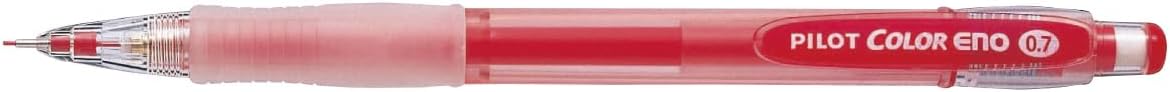 PILOT Color Mechanical Pencil Color Eno, 0.7mm, Red, 10 Pieces, HCR120R10R7