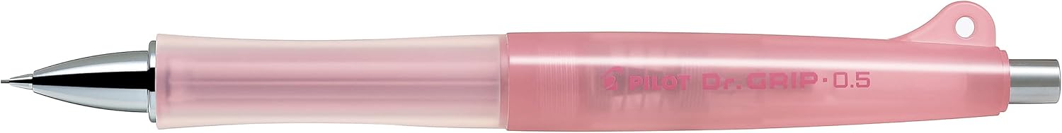 PILOT Mechanical Pencil Dr.Grip 30 Colors Relaxing Color Series, Limited, Relaxing Pink, HDGL-50R-RP
