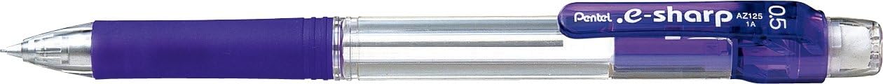 Pentel Mechanical Pencil .e-sharp 0.5mm, Violet AZ125-V, Set of 10