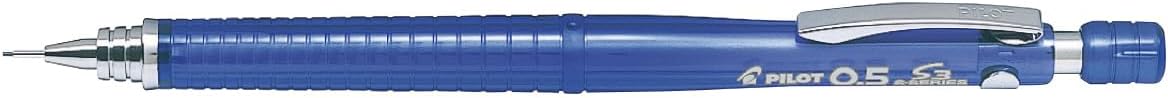 PILOT Mechanical Pencil S3, 0.5mm, Transparent Blue, 10 Pieces, HPS300R10TL5