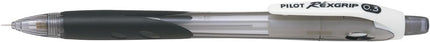PILOT Mechanical Pencil RexGrip, 0.3mm, Clear Black, 10 Pieces, HRG1SR310CB