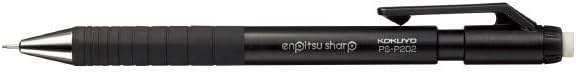 KOKUYO Mechanical Pencil Enpitsu Sharp TypeS, 0.7mm Black (Hanging Pack), PS-P202D-1P, Set of 10