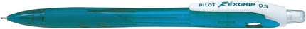 PILOT Mechanical Pencil RexGrip, 0.5mm, Peacock Green, 10 Pieces, HRG100R10PG