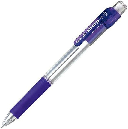 Pentel Mechanical Pencil .e-sharp 0.5mm, Violet AZ125-V, Set of 5