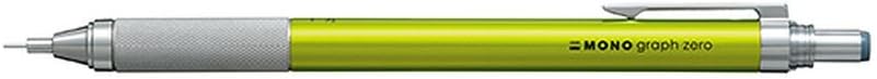 Tombow Mechanical Pencil MONO graph zero, 0.5mm, Lime, SH-MGU51, Set of 5