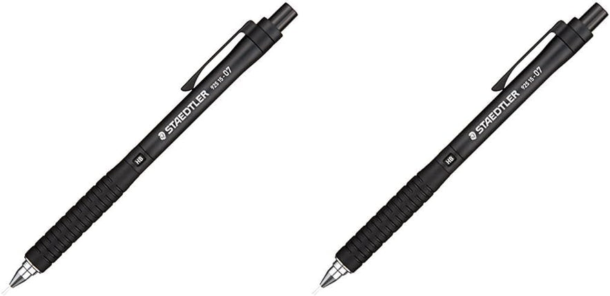 STAEDTLER Silver Series Drafting Mechanical Pencil 925 15, 0.7mm, Black, 925 15-07, Set of 2