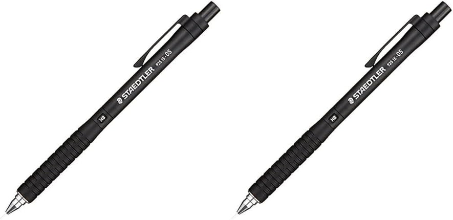 STAEDTLER Silver Series Drafting Mechanical Pencil 925 15, 0.5mm, Black, 925 15-05, Set of 2