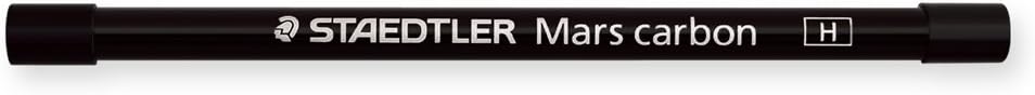 Staedtler Drawing Lead Refill Mars Carbon 2.0mm H, 200 E4-H