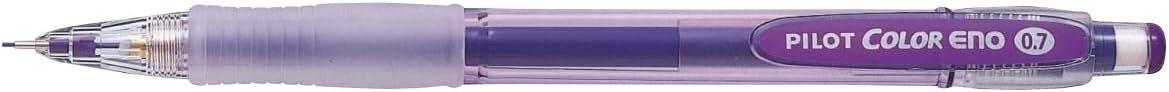 PILOT Color Mechanical Pencil Color Eno, 0.7mm, Violet, 10 Pieces, HCR120R10V7