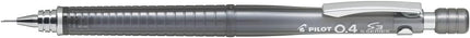 PILOT Mechanical Pencil S3, 0.4mm, Transparent Black, 10 Pieces, HPS300R10TB4