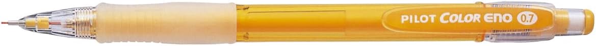 PILOT Color Mechanical Pencil Color Eno, 0.7mm, Orange, 10 Pieces, HCR120R10O7