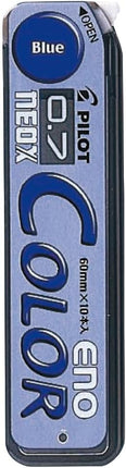 PILOT Color Eno Mechanical Pencil Lead Refill 0.7mm Blue, HRF7C-20-L