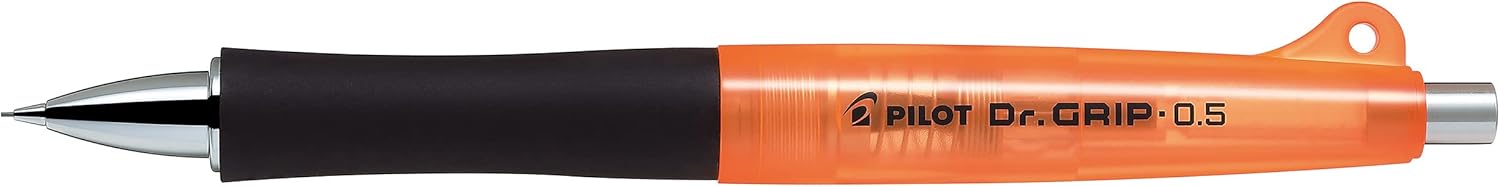 PILOT Mechanical Pencil Dr.Grip 30 Colors Cyber Neon Color Series, Limited, Cyber Neon Orange, HDGL-50R-CNO