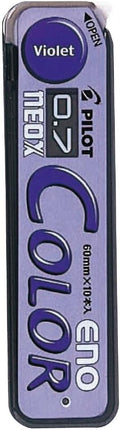 PILOT Color Eno Mechanical Pencil Lead Refill 0.7mm Violet, HRF7C-20-V