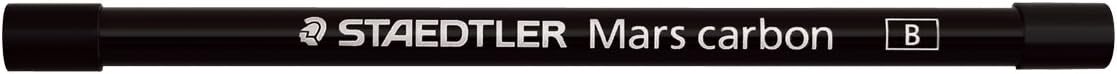 Staedtler Drawing Lead Refill Mars Carbon 2.0mm B, 200 E4-B