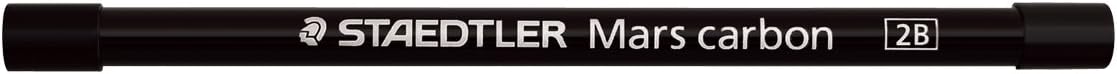 Staedtler Drawing Lead Refill Mars Carbon 2.0mm 2B, 200 E4-2B