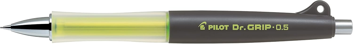 PILOT Mechanical Pencil Dr.Grip 30 Colors Street Color Series, Limited, Gray & Yellow Green, HDGL-50R-GYG