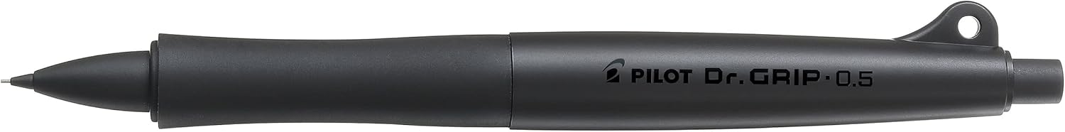 PILOT Mechanical Pencil Dr.Grip 30 Colors 30th Premium Color Series, Limited, Black Matte, HDGL-80R-BM