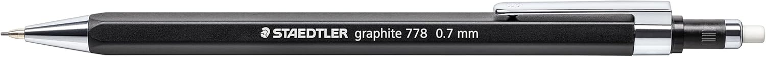 STAEDTLER Graphite 778 Mechanical Pencil, 0.7mm, 778 07-9, Set of 10