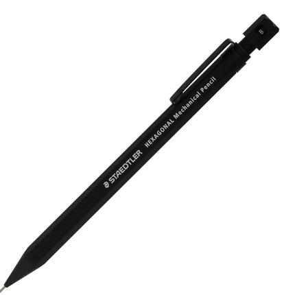 STAEDTLER HEXAGONAL Mechanical Pencil, 0.5mm, Clean Black, 925 77-05B