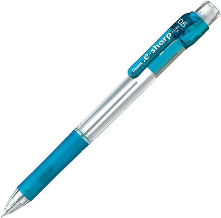 Pentel Mechanical Pencil .e-sharp 0.5mm Sky Blue, AZ125-S, Set of 5
